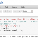 Installation notes on ipython-notebook