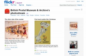 British Postal Museum and Archive photostream screenshot