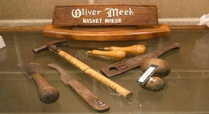 image of basket making tools